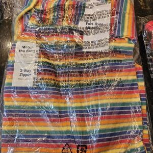 Old Navy Multicolor Striped Kids Footie